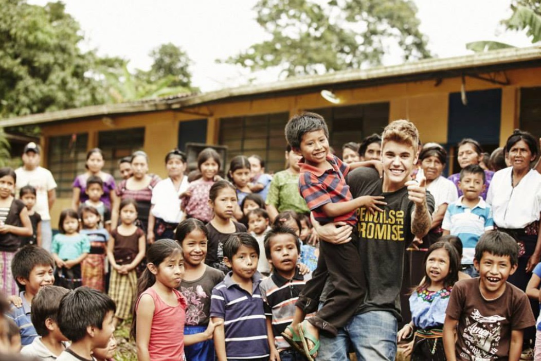 Instituição de caridade Justin Bieber